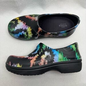 Crocs Neria Pro II Graphic Clog tie-dye Women’s size 7